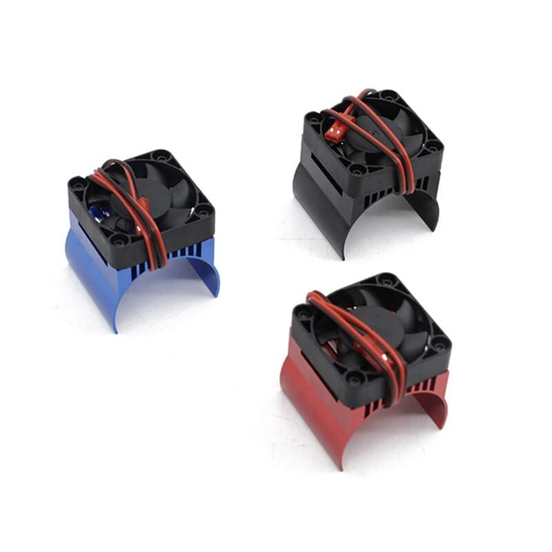 Vgoohobby Ventilateur de refroidissement pour moteur 42 mm 4074 4274 1515 dissipateur thermique universel compatible avec Traxxas 1/10 E-Maxx E-Revo Summit Arrma 1/8 Kraton Talion Typhon RC voiture