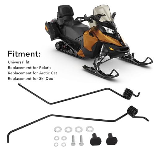 Grattoirs à glace pour motoneige 4e565768 - Kit d'assemblage en métal pour remplacement - 3