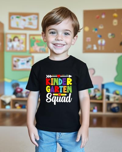 Image of First Day of Kindergarten Shirt for Girls Boys Kids Toddler 1st Day of School Shirts in My Kindergarten Era Cotton Tshirt