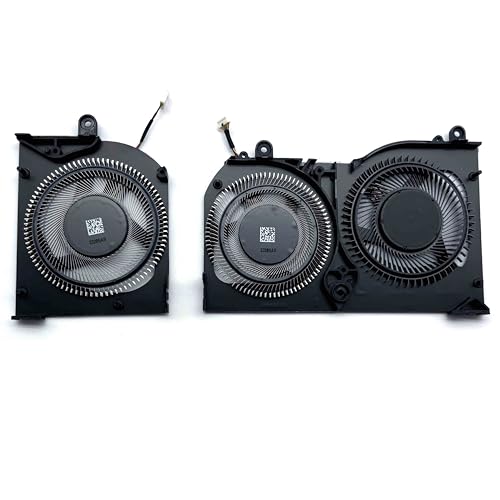 BestParts Ventilador de repuesto original de CPU + GPU para Acer Predator Triton 500 SE (PT516-51S, PT516-52S), P/N: ND75C96-21K07, ND75C77-20M04 (ventilador de doble AeroBlade)