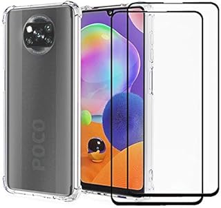 Capa Anti Impacto Xiaomi Poco X3 Pro + Película 5D Nano Cerâmica + Kit Aplicação [Coronitas Acessorios]