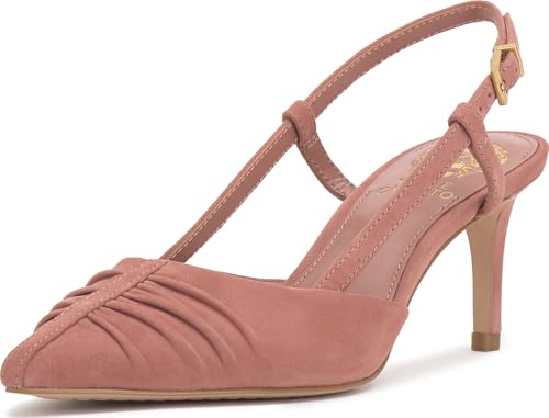 Image of Vince Camuto Kelten Bunched Toe Slingback Pumps