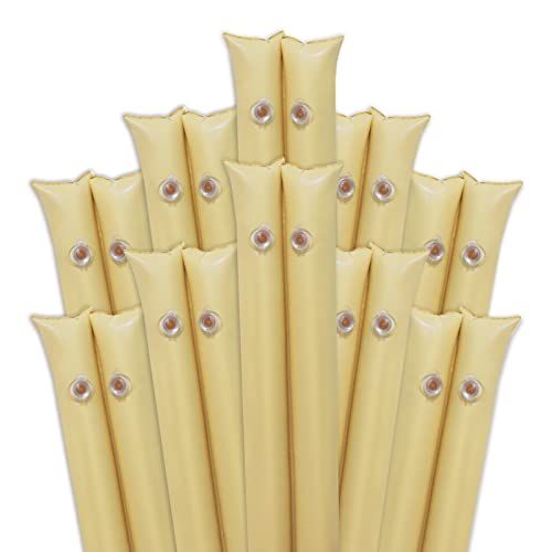 Pool-Wasserbeutel, 10 Stück, 2,4 m Doppelkammer-Wasserschläuche für Schwimmbadabdeckung, 18 Gauge, Wasserbeutel für Winter-Pool-Abdeckung Cover