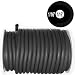 50 Feet Black Rubber Latex Tubing 3/16"OD 1/16"ID (#204R)