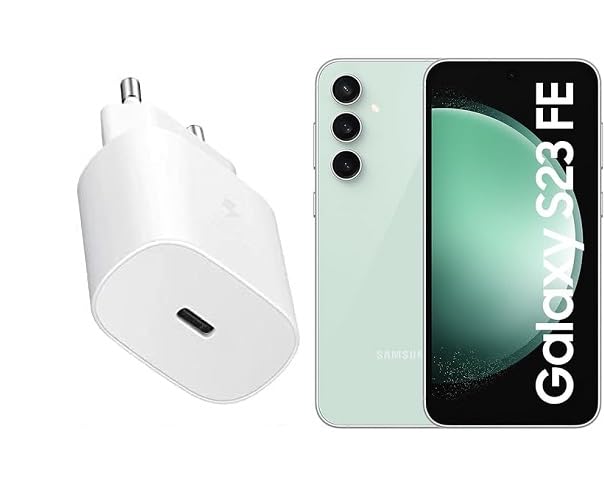 Image of Original Samsung S23 FE / S23 25W Charger with Type-C Cable - Rapid Power Delivery for Your Devices Black