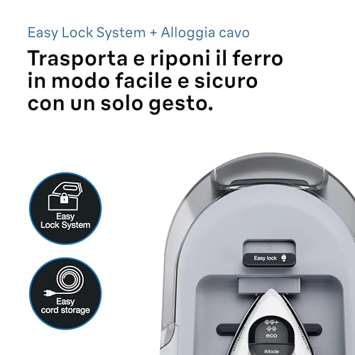 Braun Carestyle1 PRO IS1512BL, Ferro Generatore Di Vapore Con 5 Anni Di Assistenza, Carica Continua, Termostato Regolabile, Tanica 1,7L, AUTOSPEGNIMENTO, Colpo vapore 380g/min, Sistema Sicurezza, Blu - Immagine 2