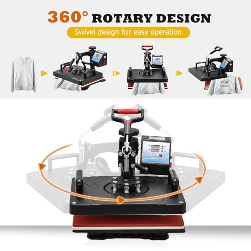 Máquina termofijadora 5 en 1 multifuncional miniatura 7