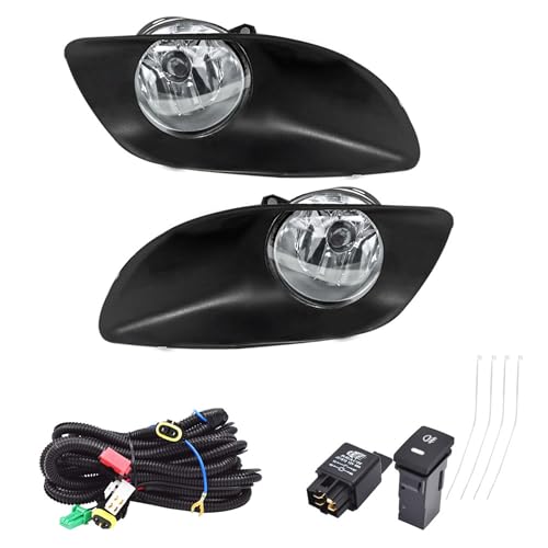 Thomletha Left and Right Front Fog Lights Lamp Assembly Replacement
