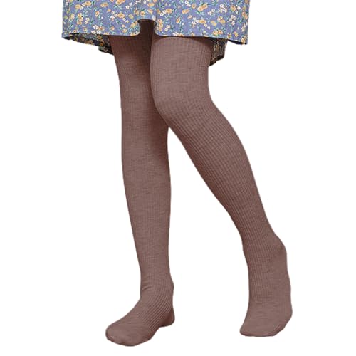 LOLANTA Winter Tights for Girls Stockings Warm Fleece Lined Footed Leggings High Waist Pantyhose