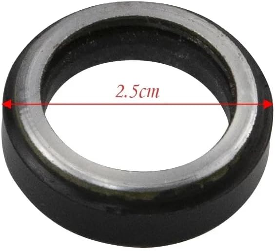 Motorcycle Oil Level Sight Glass Window Gauge ZX150 150RR KIPS KR150 KRZ150 Compatible With Replacement 52005-1009