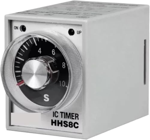 Relais temporisé industriel 60S HHS8 AH3 2 AC 24V temporisateur