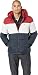 Tommy Hilfiger Men's Classic Hooded Puffer Jacket, Red/White/Midnight, Medium
