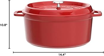 Amazon.com: staub La Cocotte Round 40509-861 Pico Cocotte Round