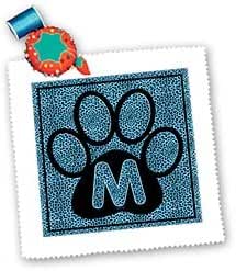 Garten-Flagge „Letter S Blue Cheetah Print Cat Paw“ – 12 X 18 Zoll, Aus Polyester, Einseitig Bedruckt