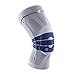 Price comparison product image Bauerfeind Knee Brace GenuTrain Unisex for Relief, Stabilisation and Activation After Injury, Surgery or in Chronic Cases Such as Gonarthrosis (Joint Wear) or Arthritis, Knee Bandage, Titanium