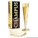 Produktbild RITZENHOFF Champus Champagnerglas von Asobi, aus Kristallglas, 200 ml, mit edlen Gold- und Platinanteilen, inkl. Stoffserviette