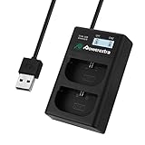 lc-e6e charger Powerextra Dual Lader bedeutet: 800mA Ladestrom wenn beide Ladeplätze belegt werden.