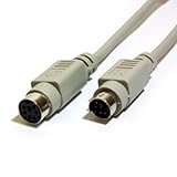Connecteurs nickelés. Loops Câble d\'extension mini DIN mâle vers femelle 6 broches - Souris et clavier PS/2 PS2 - 5 m