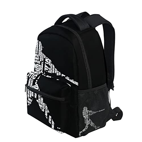 Miaoquhe Baseball Batter School Backpack For Boys Teenage, Letters Base Ball Batter Laptop Backpack, Casual School Bookbag Daypack School Outdoors Travel Hiking Camping #TOP2