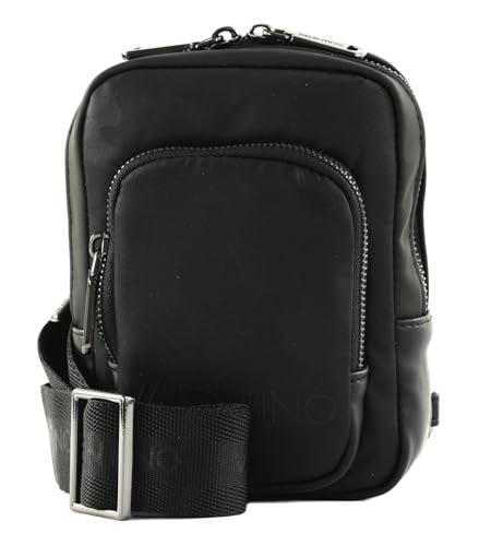 Valentino sac à épaule compact Ocean Re Crossbody Bag noir avec bandoulière