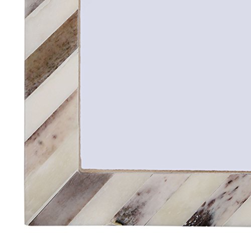 Handicrafts Home Picture Photo Frame Chevron Herringbone Art Inspired Vintage Wall Décor Gift Frames - 8X10 Brown #TOP4