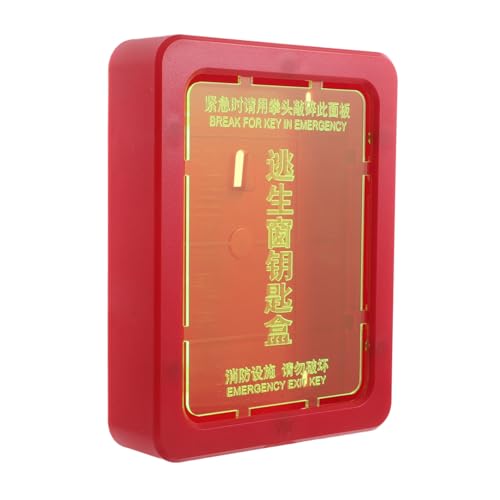 BESTYASH Cassetta Portachiavi da Parete Scatola di Stoccaggio Chiavi Sicurezza Resistente Intemperie Esterno Casa Ufficio Emergenza Fuga