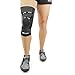 Compex Trizone Kniebandage Medium Rechtes Bein (Right Leg) schwarz
