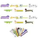 21 Pcs Reading Guided Strips Highlight Bookmarks Reading Tracking Rulers for Children, Teacher, Dysl