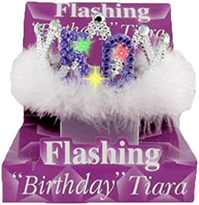 Alandra Birthdays Flashing Birthday No.50 Tiara