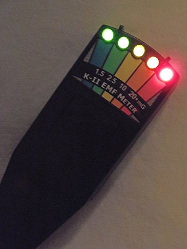 Kii Emf Meter Deluxe Black - Paranormal Research Meter #TOP3