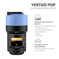 NESPRESSO DE’LONGHI Vertuo Pop Blau Kapselmaschine ENV90.A – Ansicht 2