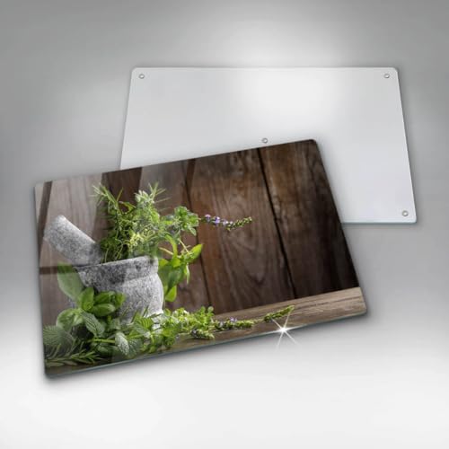 Planche à découper 80x52cm Wallfluent grand format en matériau résistant de cuisson - 6