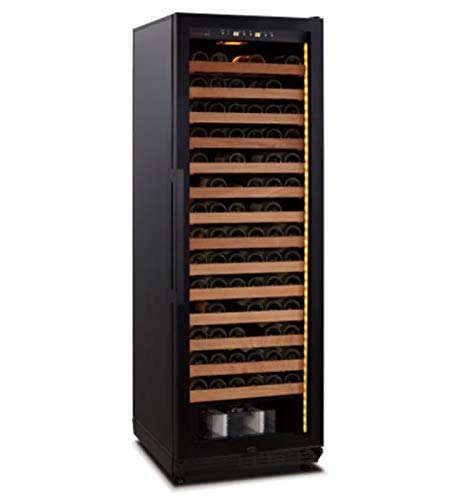 Preisvergleich Produktbild Swisscave Weinklimaschrank, Weintemperierschrank, schwarz, 1-Zonen WLB-450FL-HU (158-200 FL.) (998910024)
