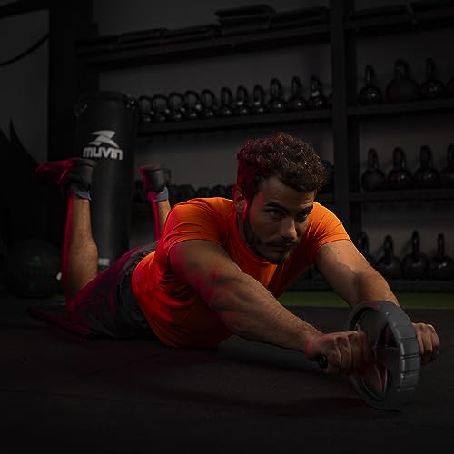 Roda Abdominal Muvin Basics – Roda Para Exercícios Abdominais - Equipamento Para Treinamento de Forç