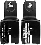 Diono Quantum Adapter for Maxi Cosi & Nuna Car Seats, Black