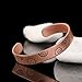Handmade Elegant Copper Bracelet for Women and Men - Pure Copper Bracelet for Pain Relief and Stress Relief - Adjustable, Thickest, Twisted Copper Wire Bracelet to Fit many Size Wrist