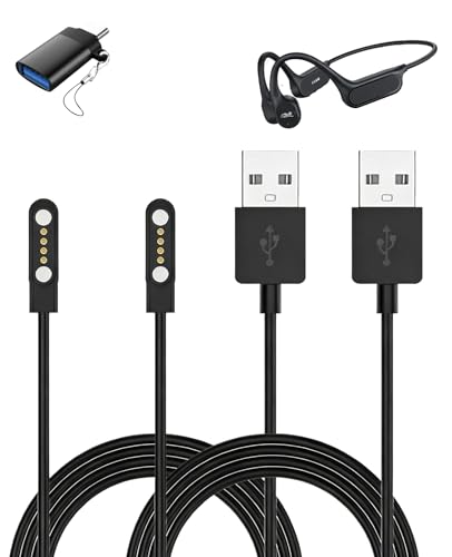 Cable de carga para auriculares Viyawise B11 de repuesto 2 unidades