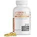 Natural Vitamin E Complex Supplement 400 I.U. (80% D-Alpha Tocopherol), Natural Antioxidant Helps Protects Against Free Radicals, 250 Softgels