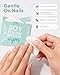 ella+mila Soy Nail Polish Remover Wipes - Non-Acetone, Non-Toxic Fingernail Polish Remover Pads - Travel Size, Individually Wrapped, Lint Free - Enriched with Vitamins (12 Pack)