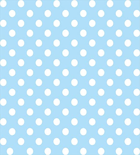 Lunarable Aqua Duvet Cover Sets, Retro Vintage 50S 60S Polka Dots For Pop Art Pin Up Lovers Art, Bedding Set With 2 Duvet Covers 4 Pillowcases, 2 Pack Cal King Size, Turquoise And White #TOP2