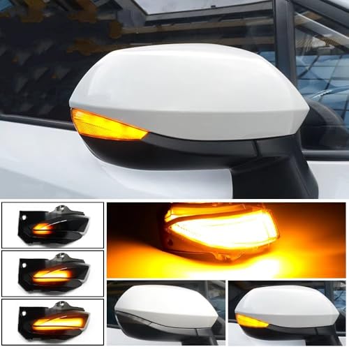 Clignotant dynamique LED pour Toyota eviter angle mort retroviseur - 7