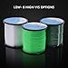 SF Monofilament Fishing Line Premium Spool X-Strong Mono Nylon Material Leader Line for Saltwater Freshwater Balloon Garland Hanging Decorations 8/10/12/15/20/25/30/40/50/60/80/100LB