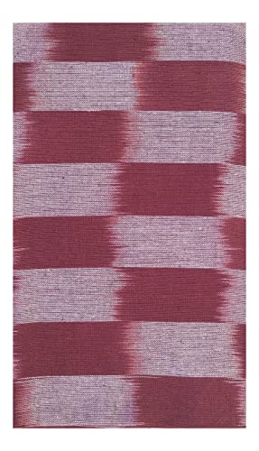 Image of Cotton Pochampally ikat unstitched blouse, Kurthi, long frock fabric material for women (1 meter, 2 meters & 3 meters)