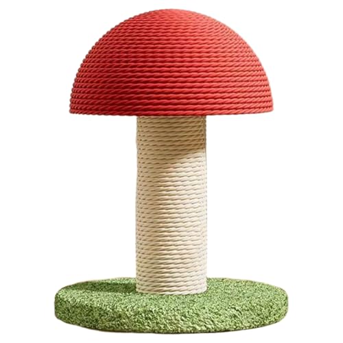 Tiragraffi per Gatti, Torre Moderna a Forma di Fungo, Torre per Gatti, Per Esercizio Gattini, Stimolazione Mentale, dalla Noia, Casa, Appartamento, Interno, Esterno, Compleanno