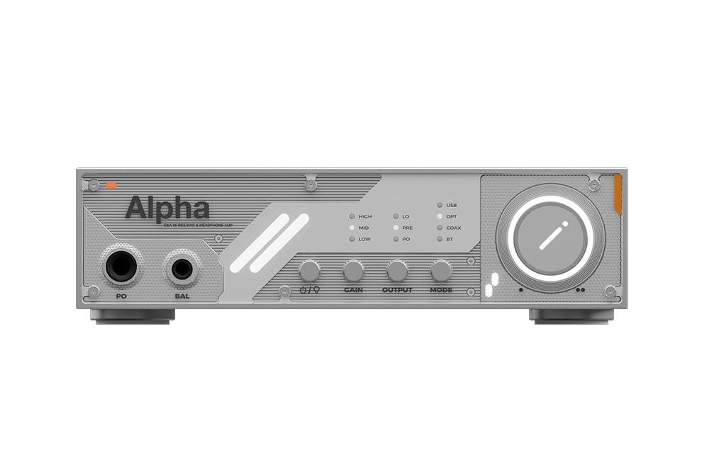 Fanmusic D&A Alpha ES9039Q2M Décodeur DAC et casque de bureau entièrement équilibré