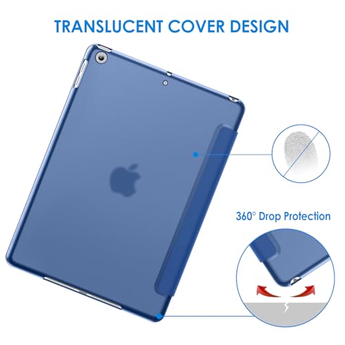Image of JETech Case for iPad 10.2-Inch (2021 /2020 /2019 Model, 9 /8 /7 Generation), Auto Wake /Sleep Cover (Navy)