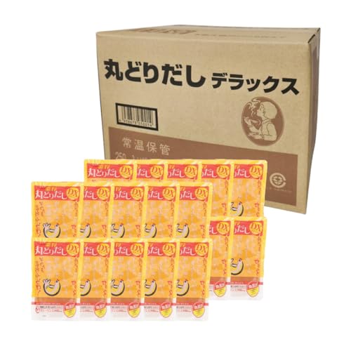 日本スープ 濃厚 丸どりだしデラックス 250g×20 (箱入り) 食品添加物無添加・無脂肪・食塩無添加 国産 無脂肪 脂肪分ゼロ 鶏だし コラーゲンたっぷり 出汁 パック