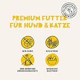 Dogs'n Tiger – “Küchenjäger” Senior Trockenfutter für Katzen mit 75% Fleischanteil – ohne Zucker & Getreide (Huhn und Ente mit Gemüse| 1 x 1,5 kg)