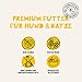 Dogs'n Tiger – “Küchenjäger” Senior Trockenfutter für Katzen mit 75% Fleischanteil – ohne Zucker & Getreide (Huhn und Ente mit Gemüse| 1 x 1,5 kg)