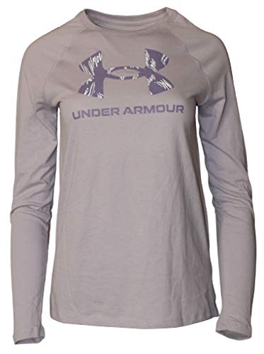 T-shirt manches longues Under Armour femme violet S Live Script